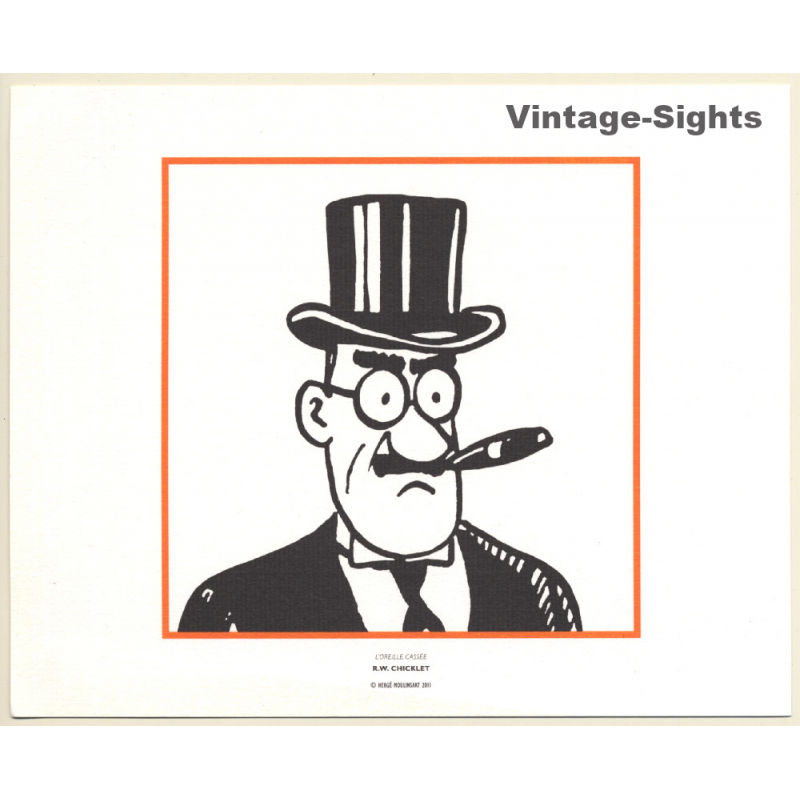 Tintin - L'Oreille Cassée - R.W.Chicklet (Lithography Hergé Moulinsart 2011)
