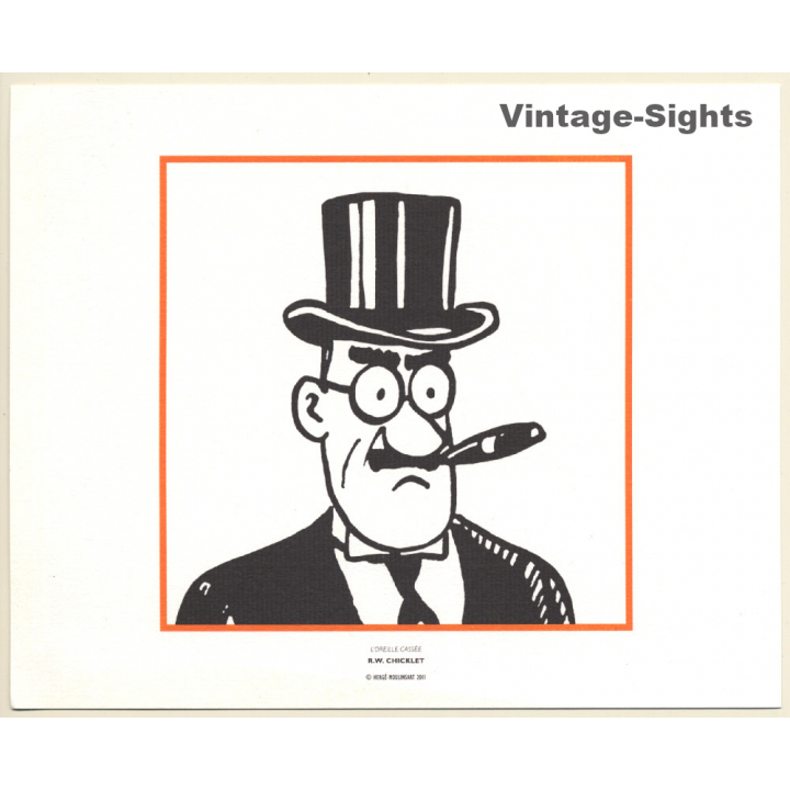 Tintin - L'Oreille Cassée - R.W.Chicklet (Lithography Hergé Moulinsart 2011)