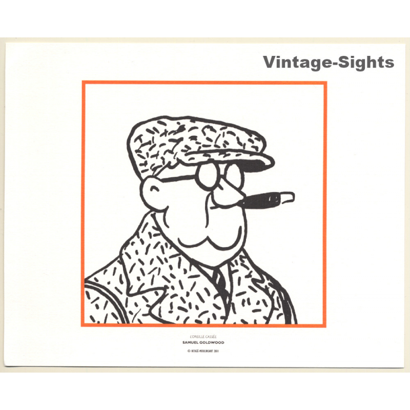 Tintin - L'Oreille Cassée - Samuel Goldwood (Lithography Hergé Moulinsart 2011)