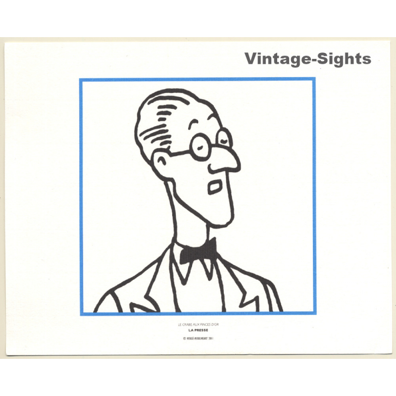 Tintin - La Presse*1 (Lithography Hergé Moulinsart 2011)