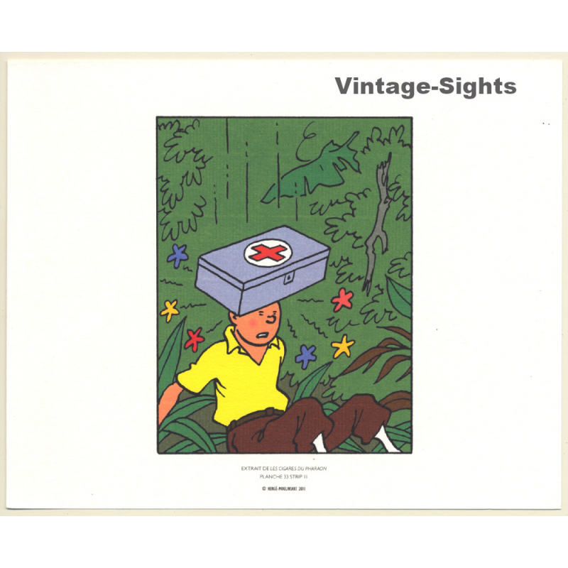 Tintin - Les Cigars Du Pharaon*1 (Lithography Hergé Moulinsart 2011)