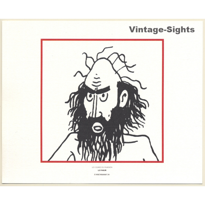 Tintin - Le Fakir (Lithography Hergé Moulinsart 2011)