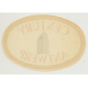 Century Hotel - Antwerp / Belgium (Vintage Luggage Label)