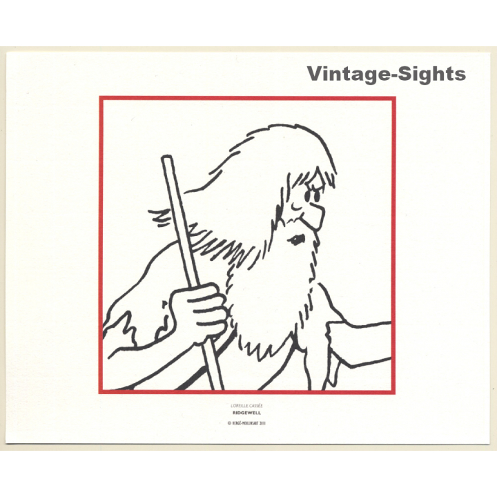 Tintin - L'Oreille Cassée - Ridgewell (Lithography Hergé Moulinsart 2011)