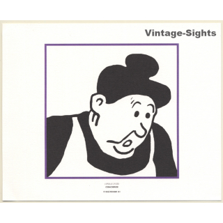 Tintin - L'Oreille Cassée - Concierge*2 (Lithography Hergé Moulinsart 2011)