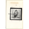 Blonde Semi Nude Undressing Herself*2 (Vintage Contact Sheet Photo 1970s/1980s)