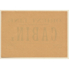Orient Line Cabin / Oriental Steam Navigation Company (Vintage Luggage Label ~1930s/1940s)