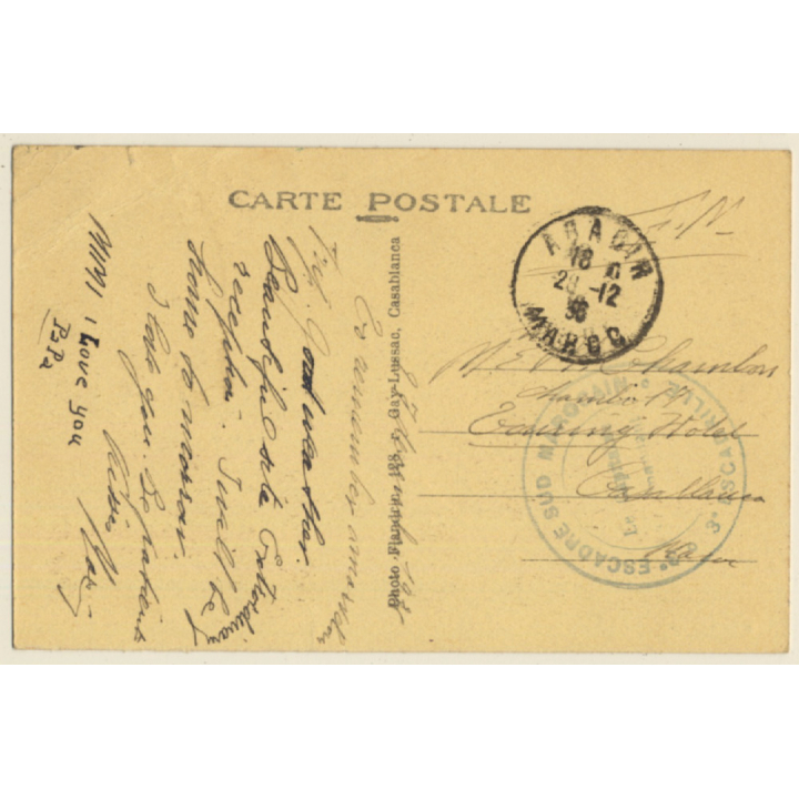 Agadir / Morocco: Vue Générale / Ed.Flandrin (Vintage PC 1936)