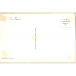 Kai Fischer Autogramm / Autograph (Vintage Signed RPPC 1960s)