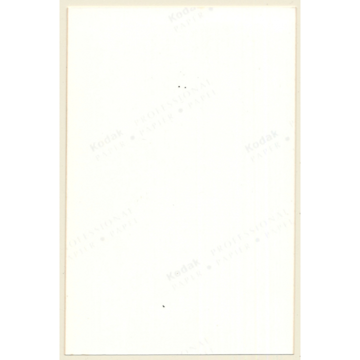 Rear View: Racy Longhaired Female In Black Lingerie / Butt (Vintage Photo ~1990s)