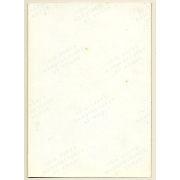 Rear View: Nude Maid In Pillory / Chastity - BDSM (Vintage Photo ~1980s)