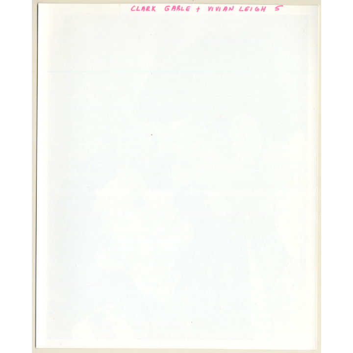 Clark Gable & Vivien Leigh 'Gone With The Wind'*4 (Vintage Press Photo 1970s/1980s)