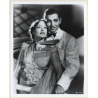 Joan Crawford & Clark Gable In 'Chained' (Vintage Press Photo 1970s/1980s)