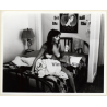 Nude Britt Helfer Tied To Bed Post In 'Alley Cat' (Vintage Movie Still 1984)