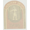 Hotel National - Athens / Greece (Vintage Luggage Label)