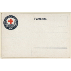 Chr.Speyer: Soldat Zu Pferd - Rotes Kreuz Württemberg (Vintage Artist PC ~1910s)