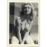 Busty Nude Blonde Pin-up Girl (2nd Gen.Photo ~1960s)