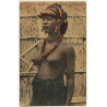 Afrique Occidentale: Jeune Foulah / Risqué - Ethnic (Vintage PC ~1910s/1920s)