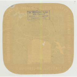 Robert Driscoll Hotel - Corpus Christi (Texas) / USA (Vintage Luggage Tag)