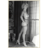 Natural Nude Blonde With Tan Lines / Boobs - Interior (Vintage Photo GDR ~ 1980s)