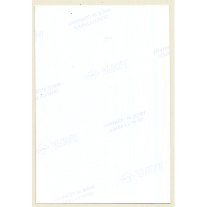 Slim Blonde Semi Nude In Transparent Lingerie (Vintage Photo ~ 1990s)