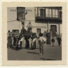 Tunja / Colombia: Procesion Del Sabado Santa*1 / Street View (Vintage Photo 1957)