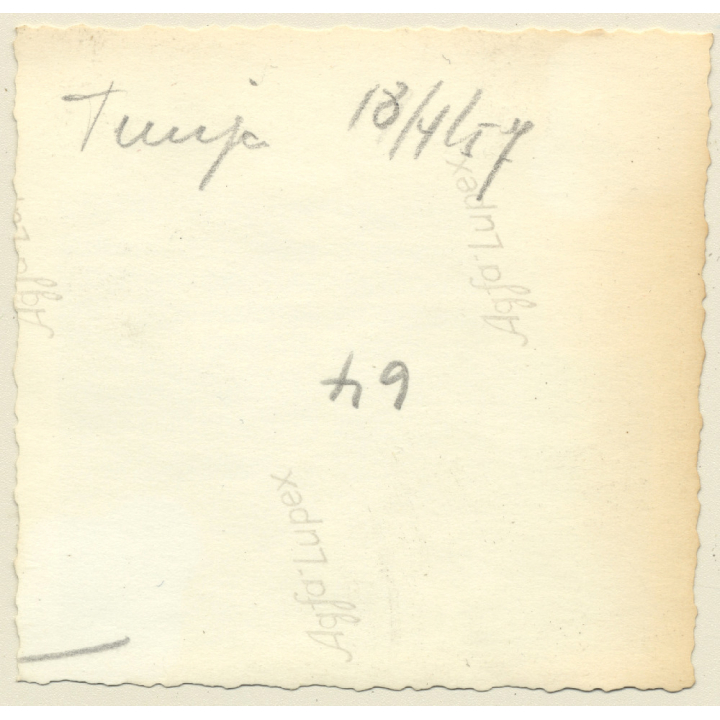 Tunja / Colombia: La Plaza De Bolivar / Street View (Vintage Photo 1957)