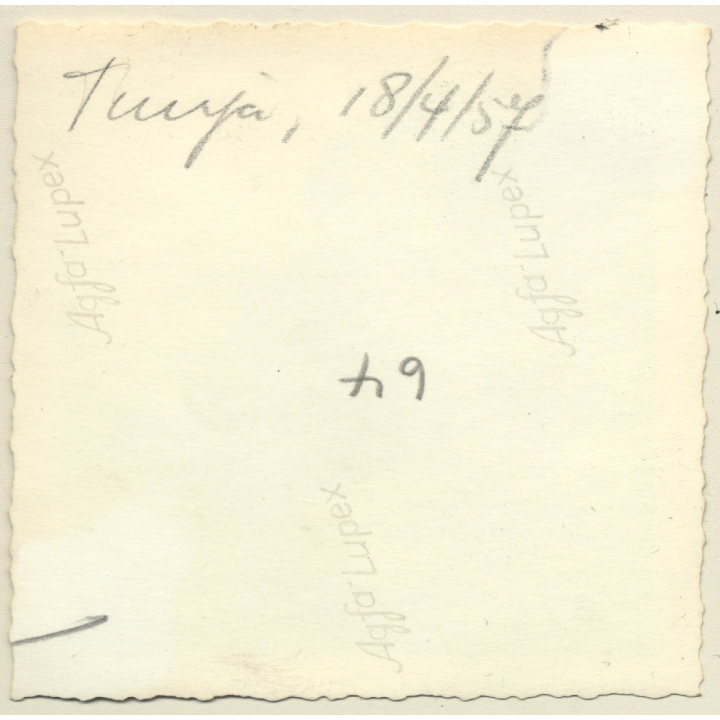 Tunja / Colombia: Colonial Style Buildings / Street View (Vintage Photo 1957)