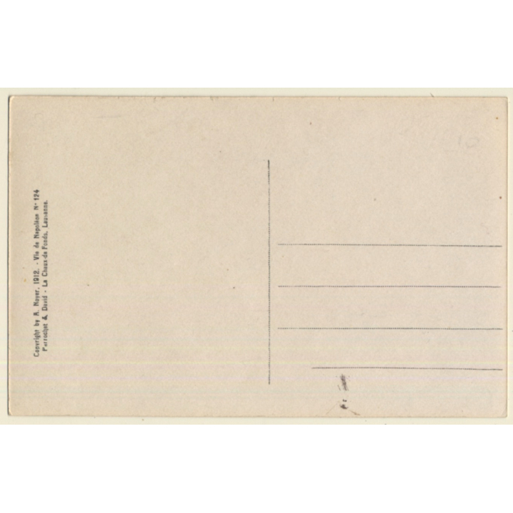 A.Noyer: Vie De Napoleon N° 124 (Vintage PC 1912)