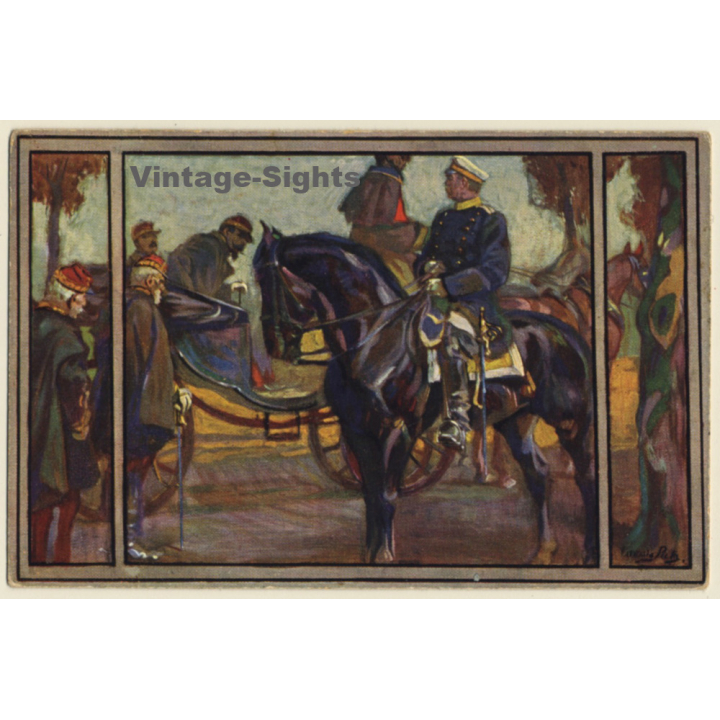 Ludwig Putz: Napoleon & Bismarck (Vintage PC ~1910s)