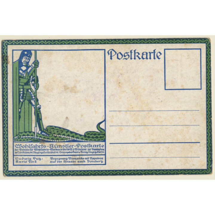 Ludwig Putz: Napoleon & Bismarck (Vintage PC ~1910s)