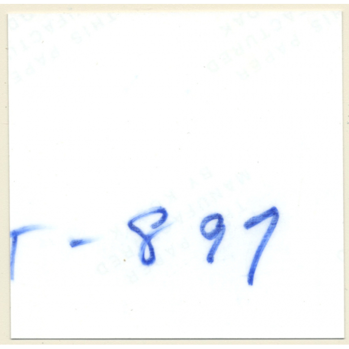 Pretty Darkhaired Semi Nude In Black Lingerie*1 / Panties (Vintage Contact Sheet Photo 1970s)