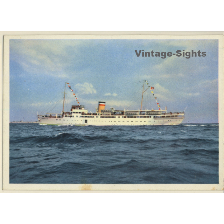 MS Königin Luise / Hapag Seebärdienst (Vintage PC 1930s)