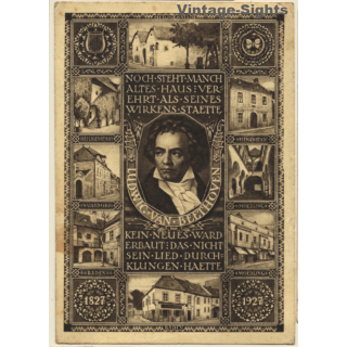 Österreichs Beethoven Feier 1927 (Vintage PC 1928)