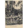 Maghreb: Au Bord D'Une Séguia / Native Kids - Ethnic (Vintage PC ~1910s/1920s)