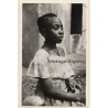 Niamey / Niger: Type De Jeune Fille Indigène / Hairstyle - Ethnic (Vintage RPPC ~1940s/1950s)