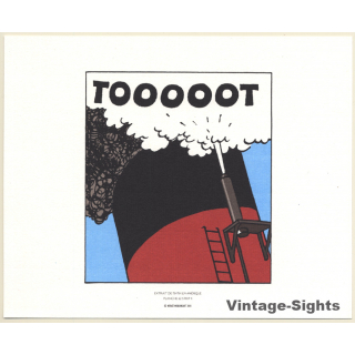 Tintin En Amérique *2 (Lithography Hergé Moulinsart 2011)