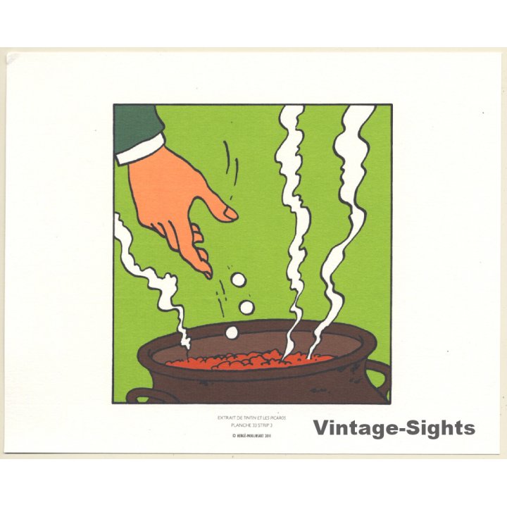 Tintin Et Les Picaros *2 (Lithography Hergé Moulinsart 2011)