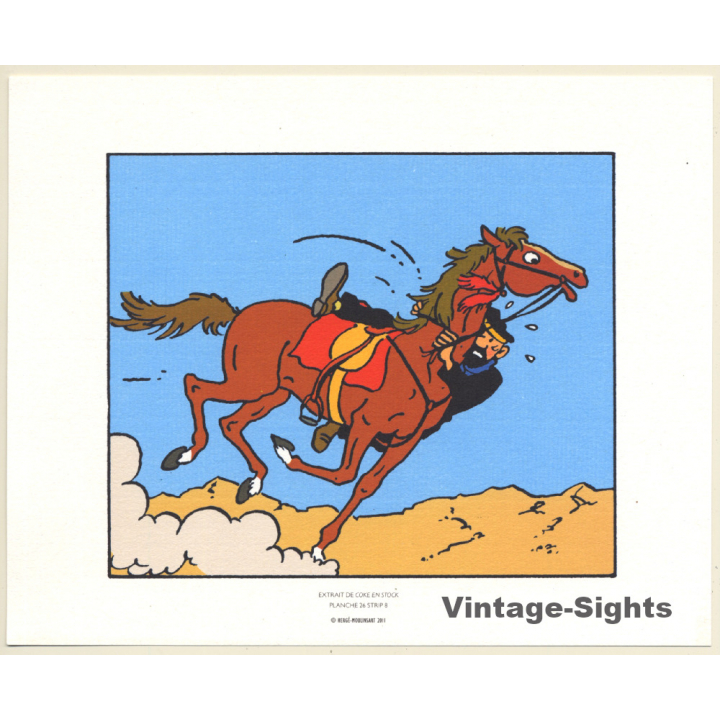 Tintin: Coke En Stock *1 (Lithography Hergé Moulinsart 2011)