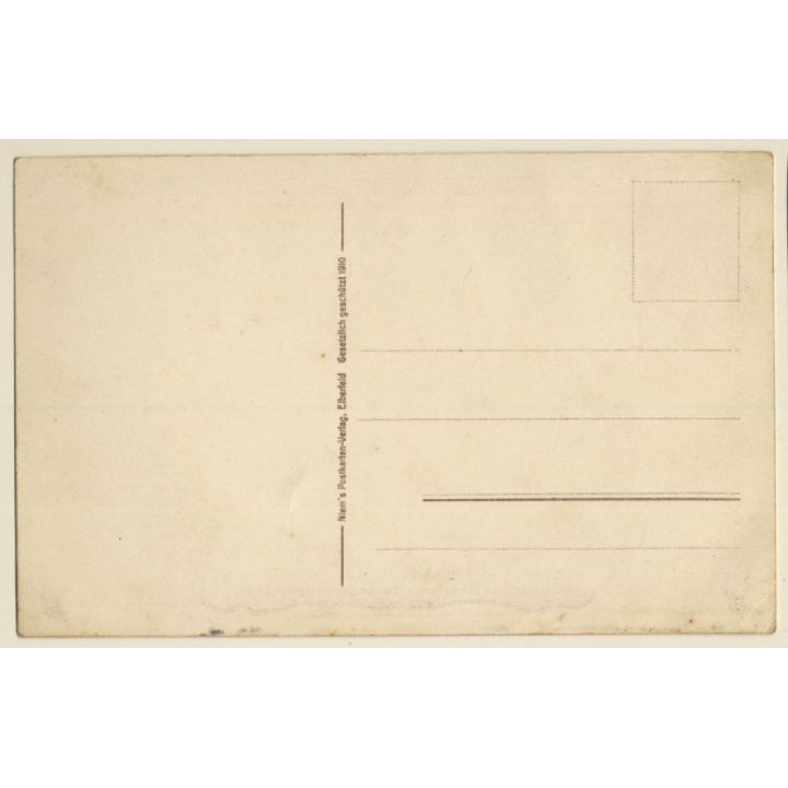 Mügstenthal / Germany: Kaiser Wilhelm Brücke (Vintage PC 1910)