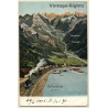 Fluelen / Switzerland: Gotthardbahn - Nordseite (Vintage PC 1905)