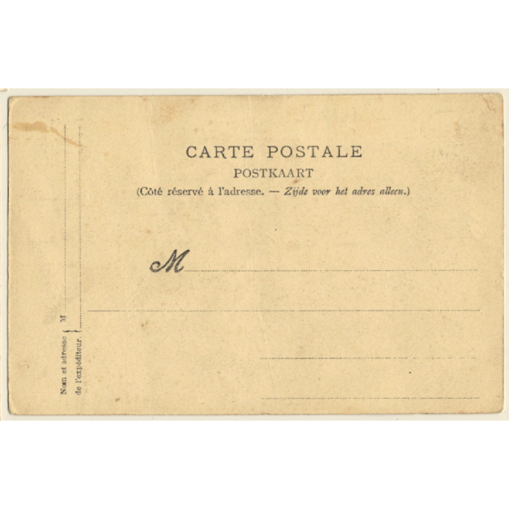 Liége: Expo Universelle 1905 Compagnie Internationale Wagons-Lits (Vintage PC)