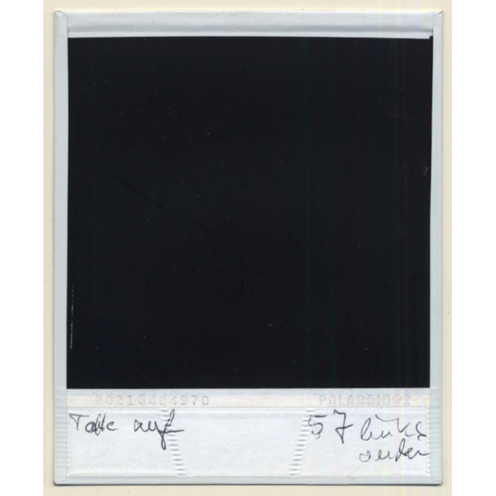 Photo Art: Cable Reel Still Life (Vintage Polaroid SX-70 1980s)