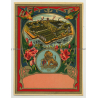 Factory EP Trademark / Lion (Vintage Chromo Litho Label ~1910/1920s)