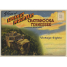 Chattanooga Tenessee : Views Of Lookout Mountain (Vintage Leporello PC ~1940s)
