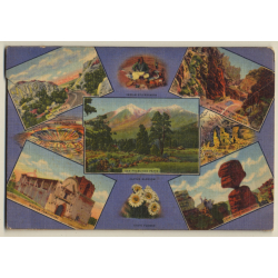 Arizona / USA: America's Wonderland (Vintage Leporello PC ~1940s)