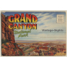USA: Grand Canyon National Park (Vintage Leporello PC ~1940s)