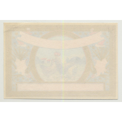 Rooster, Chickens & Chicks (Vintage Chromo Litho Label ~1910/1920s)
