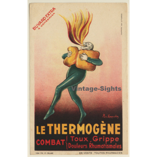 Buvard: Le Thermogène / Leonetto Cappiello (Vintage Advertising Blotter ~1930s)