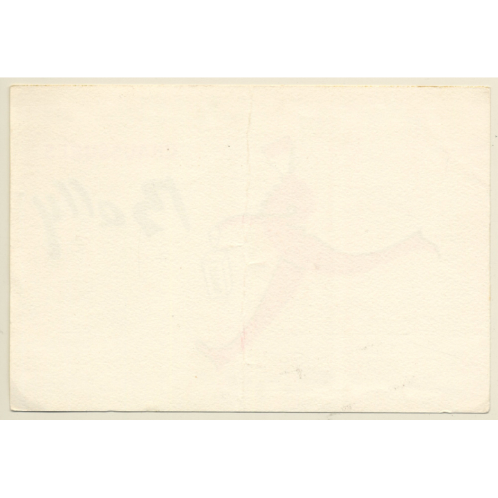 Bally Chaussures / Porter (Vintage Advertising Blotter ~1950s)